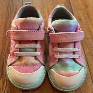 See Kai Run Kristin Rainbow Gradient Toddler Sneaker Size 7